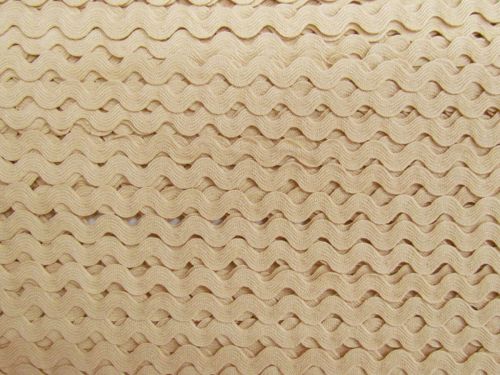 Great value 10mm Ric Rac Trim- Beige #T1357 available to order online New Zealand