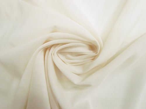 Great value Stretch Viscose Georgette- Spring Cream #15224 available to order online New Zealand