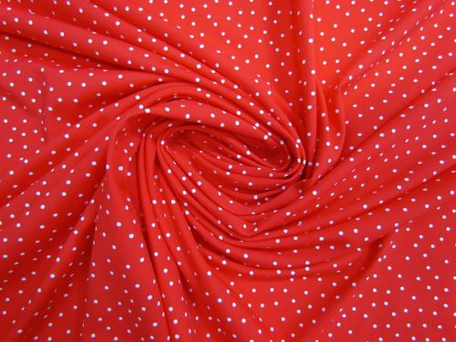 Great value Strawberry Freckle Spot Matte Spandex #15283 available to order online New Zealand