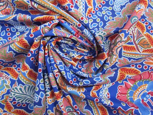 Great value Floral Mosaic Matte Spandex #15589 available to order online New Zealand