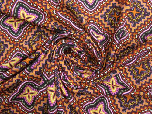 Great value Desert Kaleidoscope Matte Spandex #15287 available to order online New Zealand