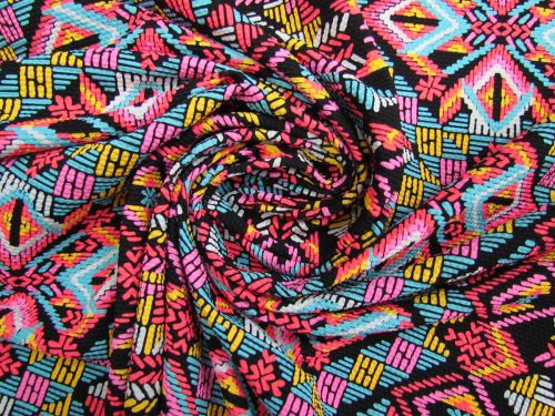Great value Neon Carnival Waffle Spandex #15289 available to order online New Zealand