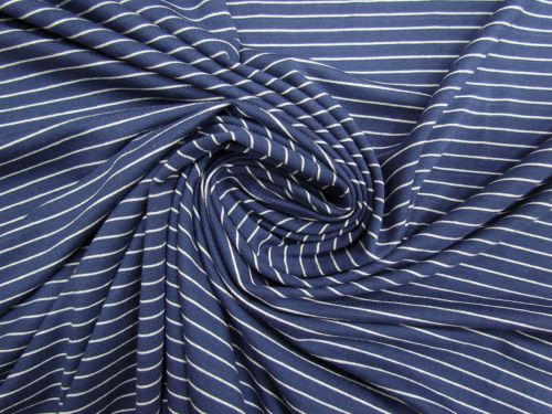 Great value Yale Stripe Cotton Spandex #15294 available to order online New Zealand