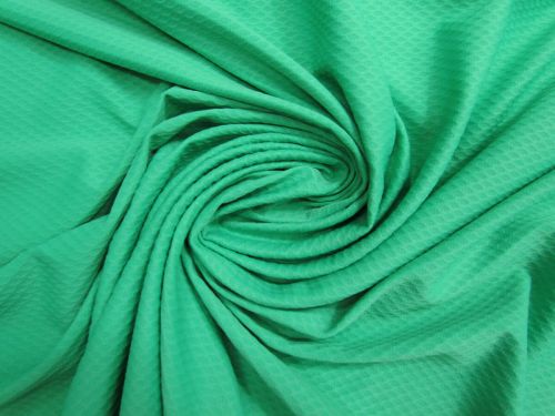 Great value Honeycomb Waffle Spandex- Parakeet Green #15311 available to order online New Zealand