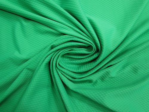 Great value Honeycomb Waffle Spandex- Gem Green #15312 available to order online New Zealand