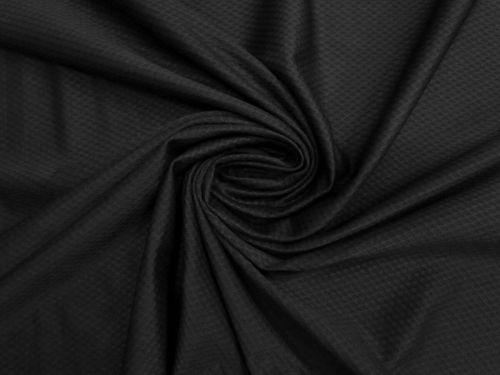 Great value Honeycomb Waffle Spandex- Cavern Black #15316 available to order online New Zealand