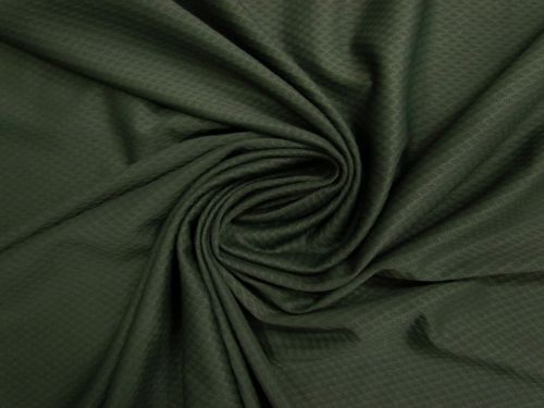 Great value Honeycomb Waffle Spandex- Combat Green #15317 available to order online New Zealand