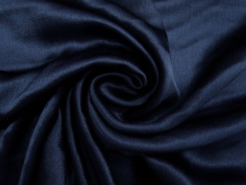 Great value Textured Viscose Satin- Winter Navy #15389 available to order online New Zealand
