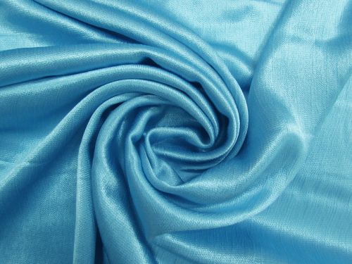 Great value Textured Viscose Satin- Summer Blue #15390 available to order online New Zealand