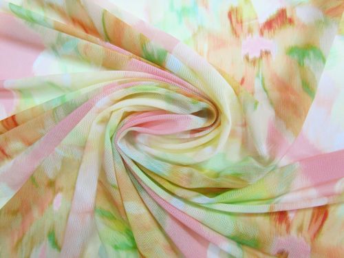 Great value Perfume Petals 2 Way Stretch Mesh- Pink #15467 available to order online New Zealand
