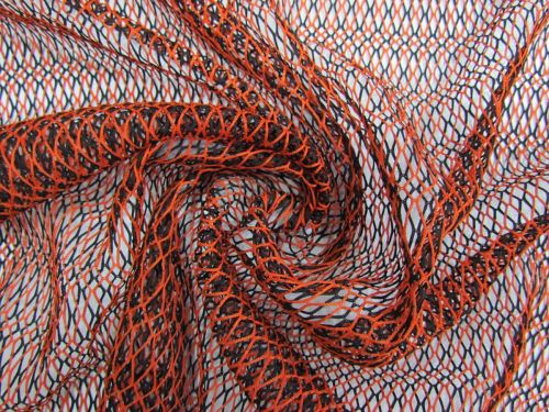 Great value Two-Tone Fishnet Mesh- Basketball Orange #15481 available to order online New Zealand