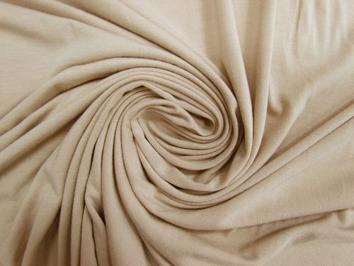 Great value *Seconds* Viscose Jersey- Sandstorm Beige #15485 available to order online New Zealand