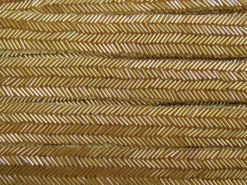 Great value 22mm Gatsby Bugle Bead Trim- Gold #T1464 available to order online New Zealand