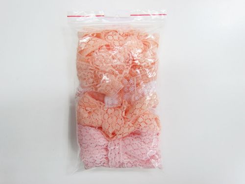 Great value 25m Lace Variety Pack- Peach #T1473 available to order online New Zealand