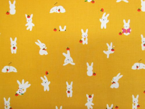 Great value Ruby Star Society Cotton- Persimmon- Bun E And Simmy- Dandelion available to order online New Zealand