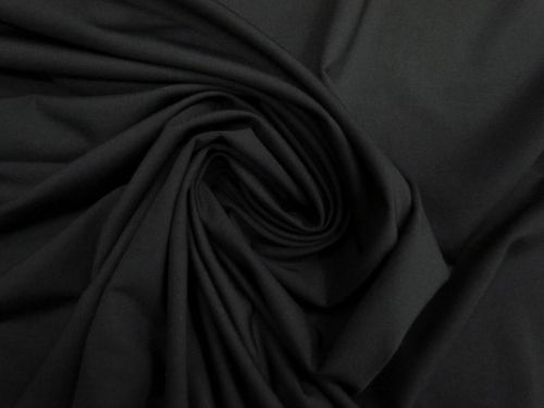 Great value Liquid Titanium Matte Spandex- Liquorice Black #15629 available to order online New Zealand