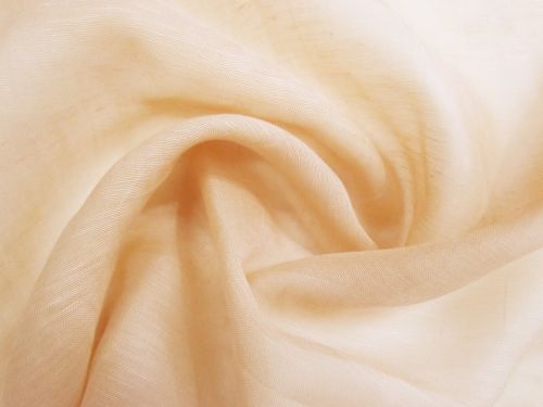 Great value Silk Linen Slub Organza- Popsicle Orange #15654 available to order online New Zealand