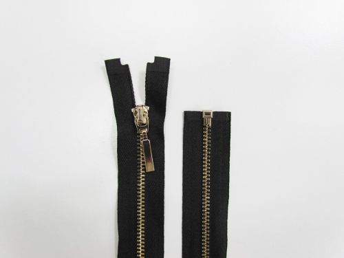 Great value 39cm Metal Open End Zip- Black #TRW328 available to order online New Zealand