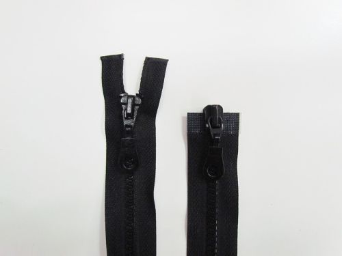 Great value 60cm Open End 2 Slider Zip- Black #TRW348 available to order online New Zealand