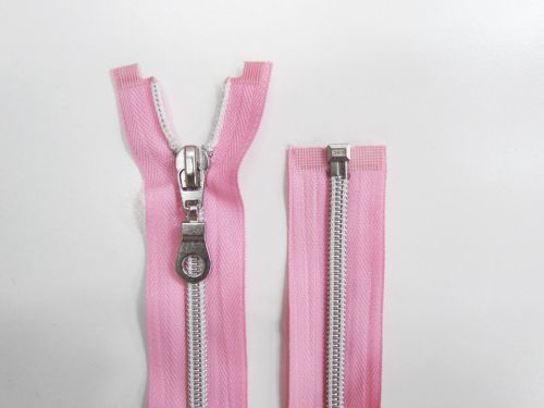 Great value 60cm Open End Zip- Pink #TRW349 available to order online New Zealand
