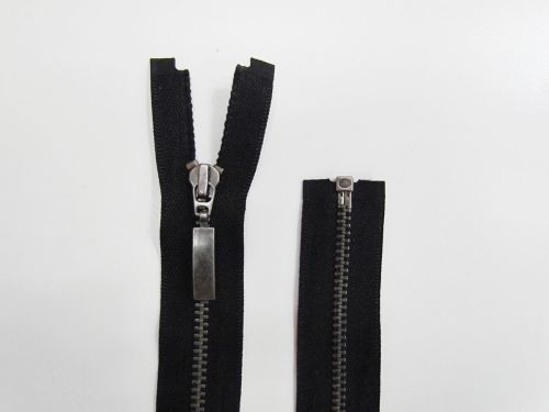 Great value 60cm Metal Open End Zip- Black #TRW353 available to order online New Zealand