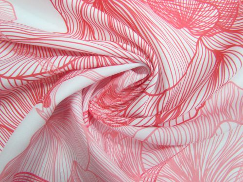 Great value Gingko Blooms Woven- Red #15708 available to order online New Zealand