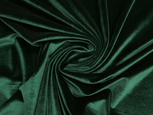 Great value 2 Way Stretch Velvet- Dark Emerald #15727 available to order online New Zealand
