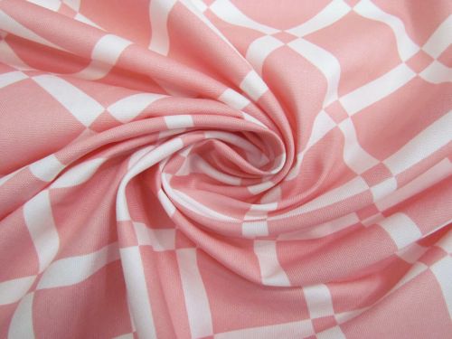 Great value 5.3oz Strawberry Gelato Check Cotton Canvas #15773 available to order online New Zealand