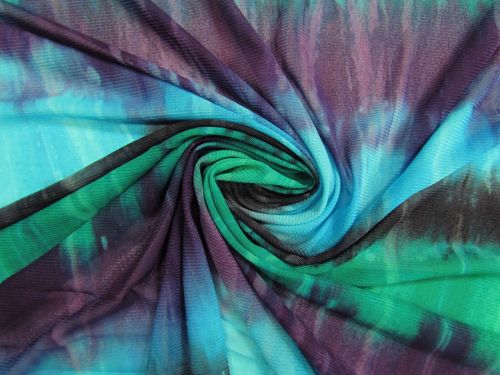 Great value Galaxy Tie Dye Sheer Jersey #15806 available to order online New Zealand