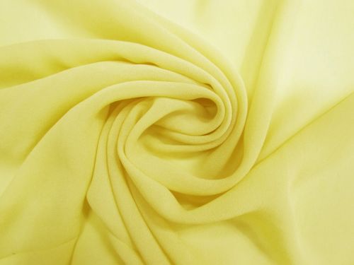 Great value Viscose Georgette- Mellow Yellow #15816 available to order online New Zealand