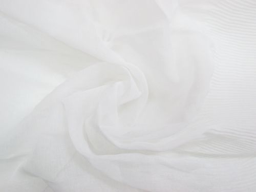 Great value Border Pleated Organdy- Snow White #15841 available to order online New Zealand