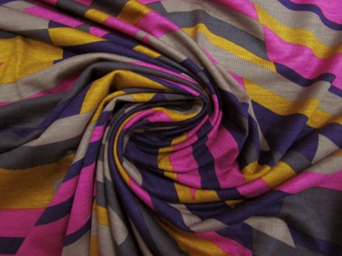 Great value Retro Groove Viscose Jersey #15862 available to order online New Zealand