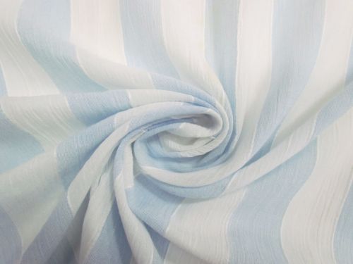 Great value *Seconds* Sunny Day Stripe Cotton Blend Cheesecloth #15867 available to order online New Zealand