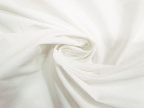 Great value 90cm Final Remnant Piece- Water Resistant Peachskin Cotton Blend- Cloud White #15333 available to order online New Zealand