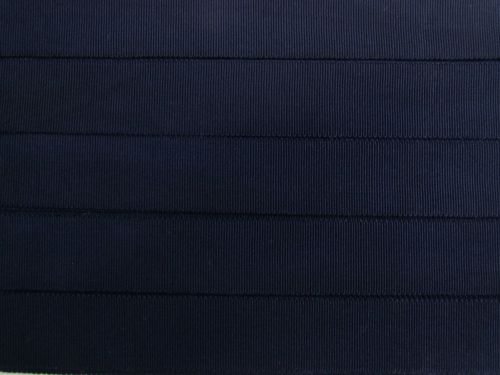Great value 26mm Viscose Petersham Ribbon- Dark Navy #T1596 available to order online New Zealand