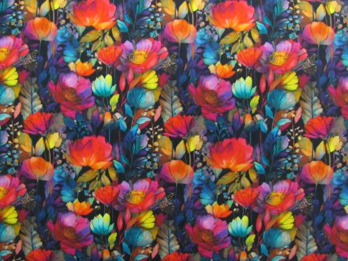 Great value Rainbow Wildflowers Cotton #PW1629 available to order online New Zealand