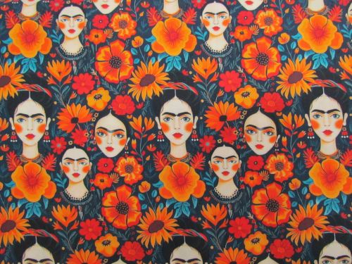 Great value Frida Cotton- Sunflower #PW1635 available to order online New Zealand