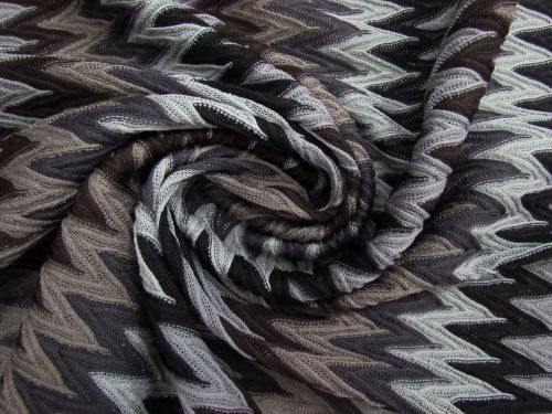 Great value Ash Chevron Stripe Knit #16081 available to order online New Zealand