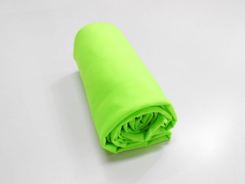 Great value 1m Mini Roll Remnant- Active Eyelet Spandex- Green Gecko available to order online New Zealand