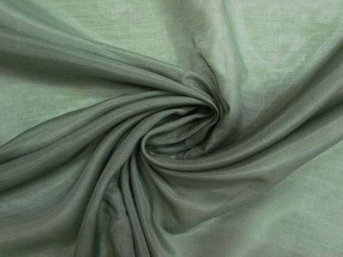Great value Silk Cotton Voile- Cypress Green #16145 available to order online New Zealand