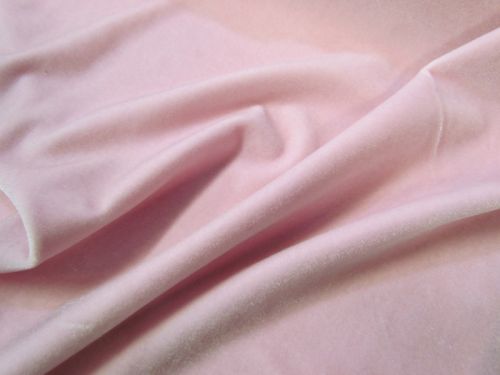 Great value 2way Stretch Velvet- Light Pink available to order online New Zealand