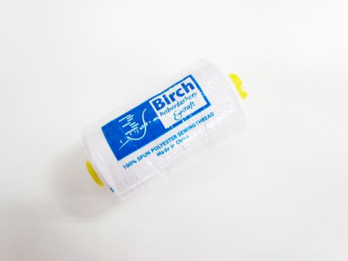 Great value 1000m Polyester Thread- White available to order online New Zealand