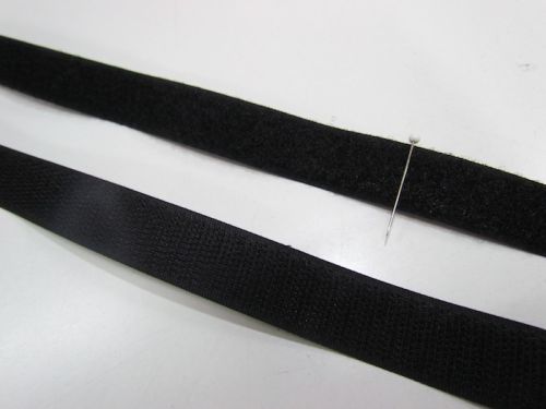 Great value 20mm Sew On Hook & Loop Fastener- Black available to order online New Zealand