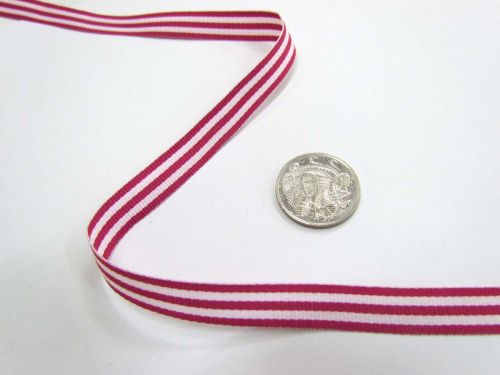 Great value Candy Cane 10mm- Dark Pink / White available to order online New Zealand