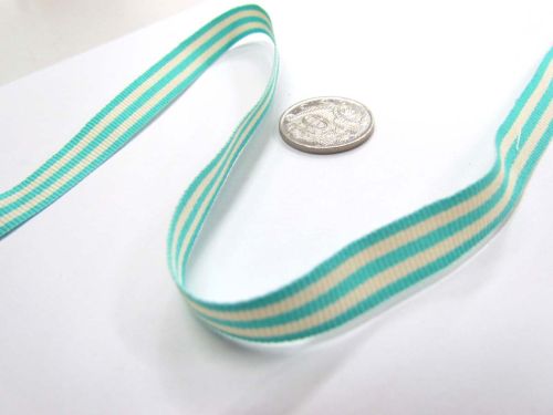 Great value Candy Cane 10mm- Island Blue / White available to order online New Zealand