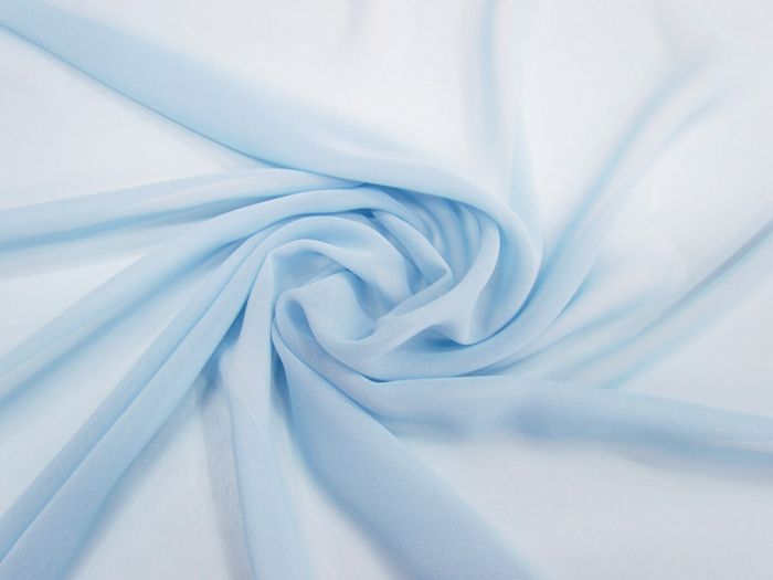 Blue on sale chiffon material