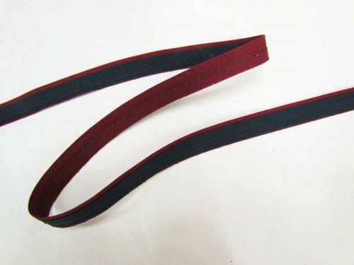 Great value Cotton Poly Bias Piping - Black/Maroon available to order online New Zealand