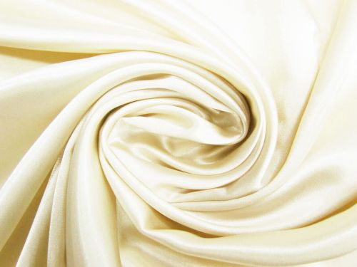 Great value *Seconds* Stretch Charmeuse Satin- Creamy Beige #10813 available to order online New Zealand