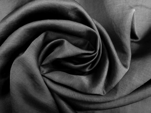 Great value Slub Weave Linen Viscose Blend- Moody Grey #10818 available to order online New Zealand