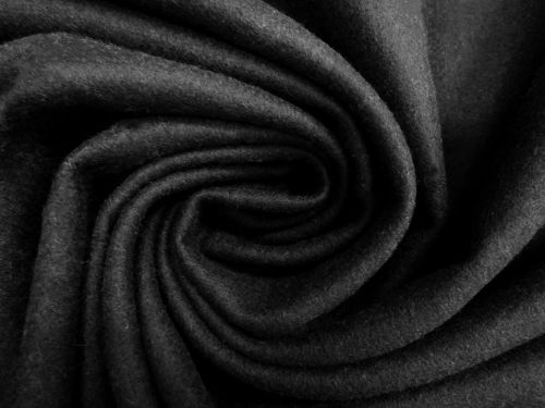 Great value Felted Wool Coating- Mysterious Black #10847 available to order online New Zealand
